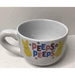 Peeps Peeps Yellow Easter Bunnies Cup White Coffee Chocolate Mug